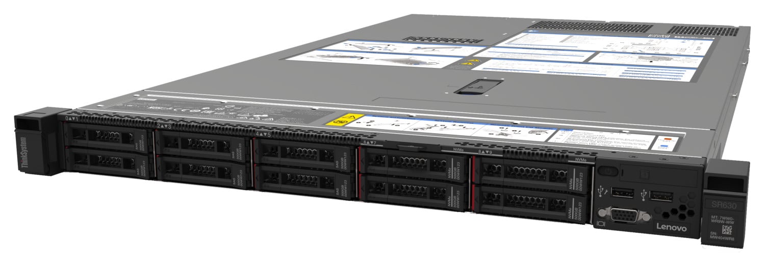 LENOVO ISG ThinkSystem SR665 V3 AMD EPYC 9124 16C 3.0GHz 64Mo Cache/200W 1x32Go 1Rx4 DDR5 RDIMM 1x1100W XCC Platinum