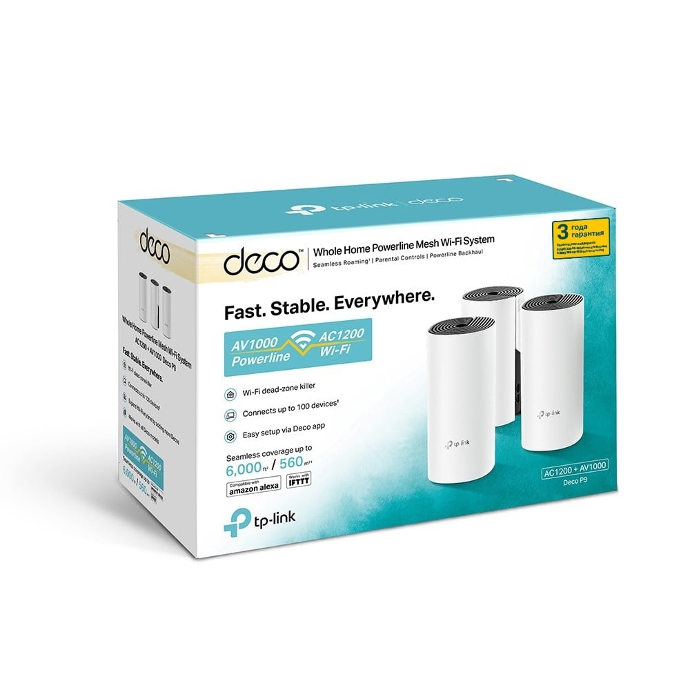 AC1200 Whole-Home Hybrid Mesh Wi-Fi Syst