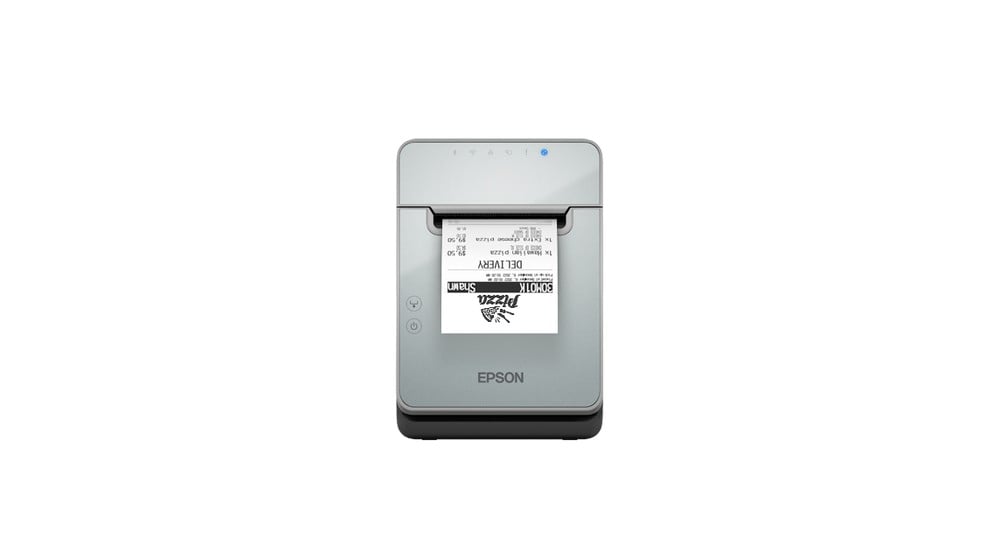 EPSON TM-L100 Receipt Printer 111 USB + Ethernet + Lightning Black PS EU Liner-Free