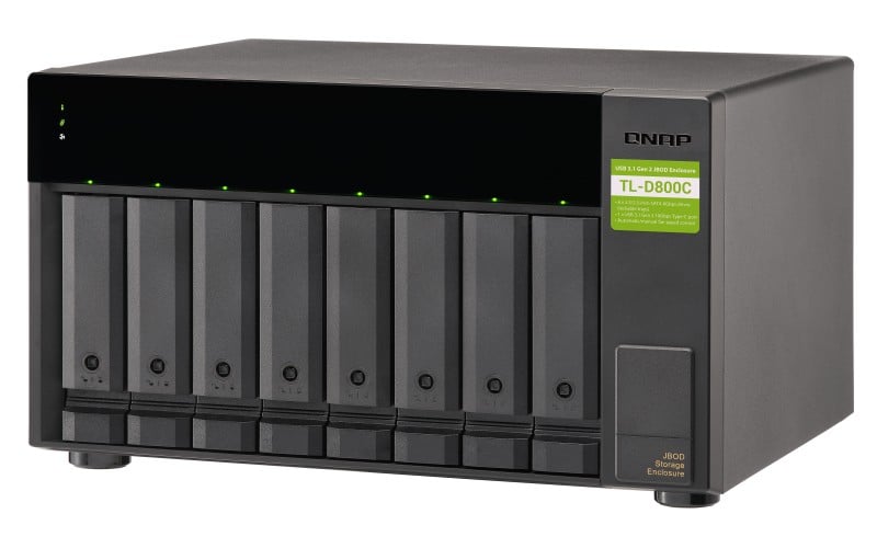 Desktop 8Bay JBOD Expansion unit USB-C