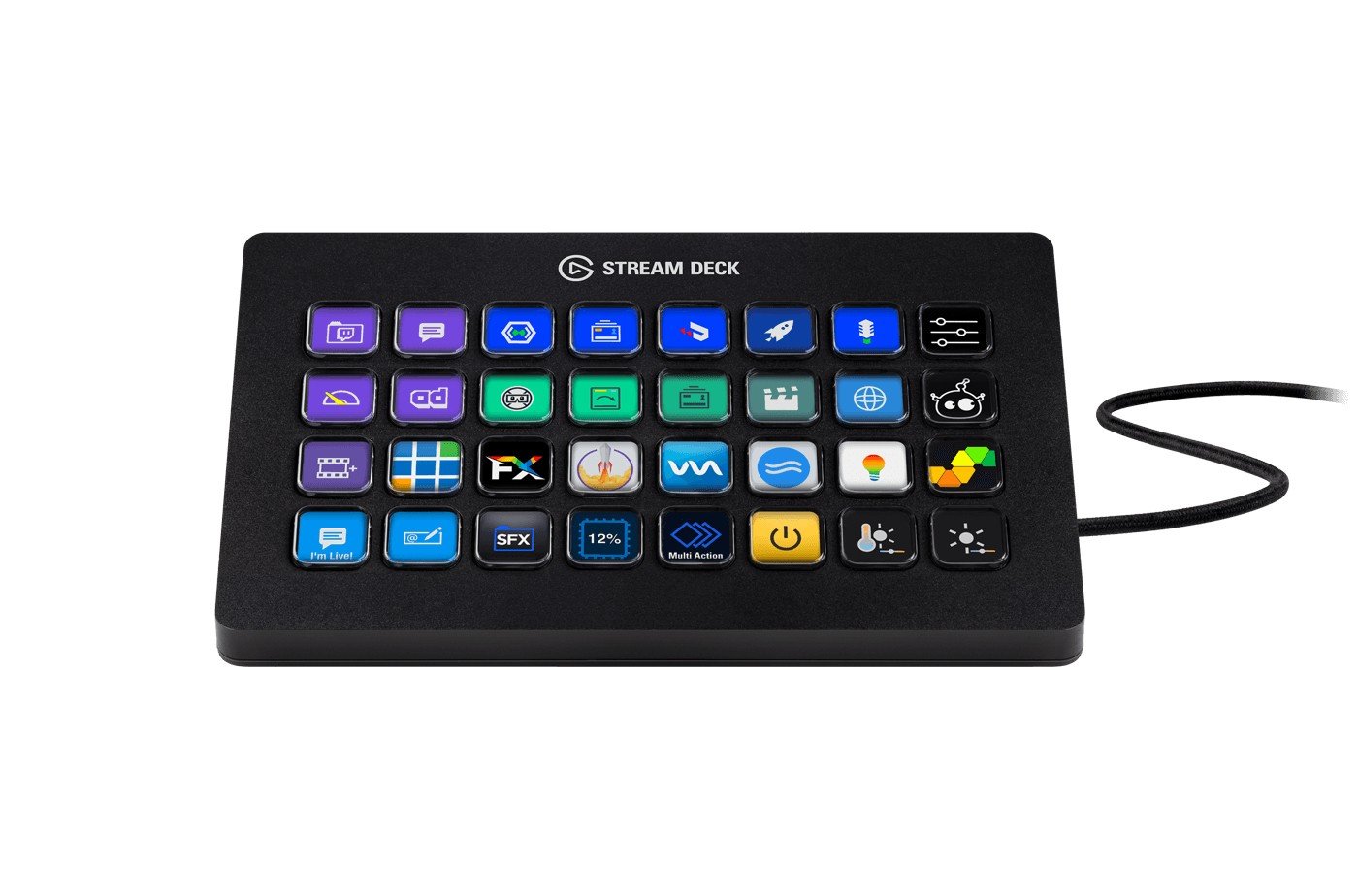Clavier Corsair 10GAT9901 Bureau USB Noir