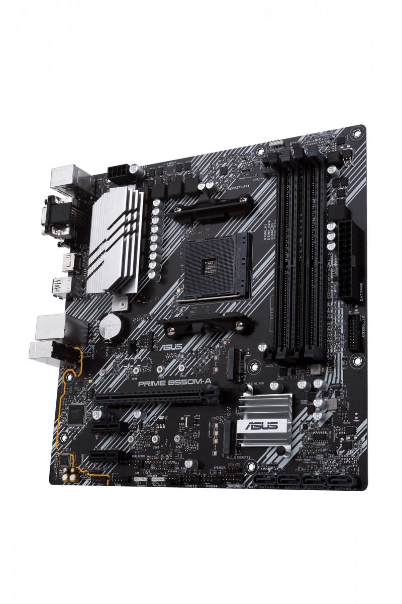 ASUS PRIME B550M-A AMD B550 Emplacement AM4 micro ATX