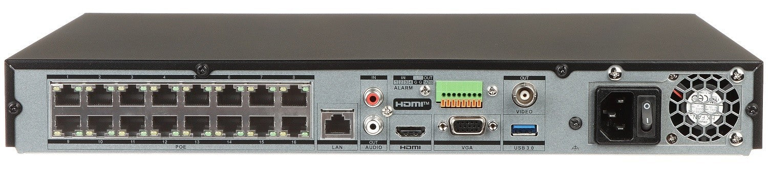 Hikvision DS-7616NXI-I2/16P/S(E) 16-ch 1U 16 POE AcuSense 4K NVR