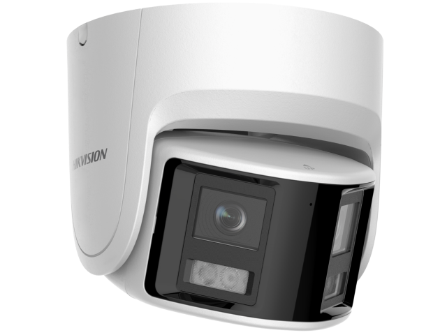 Hikvision DS-2CD2367G2P-LSU/SL(2.8mm)(C) Caméra réseau fixe en dôme panoramique ColorVu 6 MP