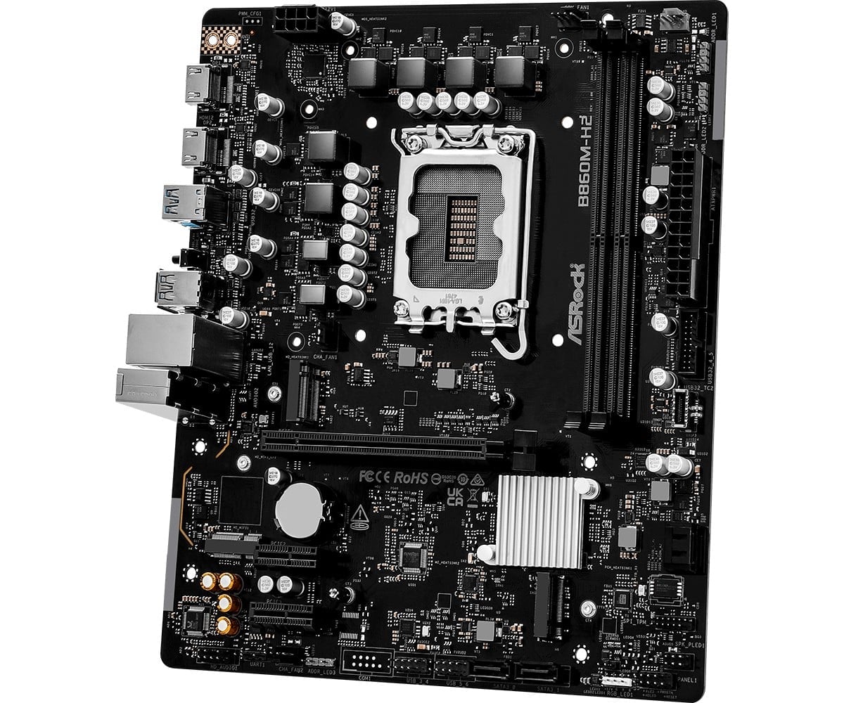 Asrock B860M-H2 Intel B860 LGA 1851 (Socket V1) micro ATX