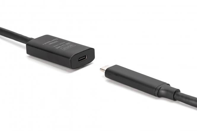 Câble d'extension actif, USB 3.2 Gen2, 10Gbps, USB-C - USB-C, 5m