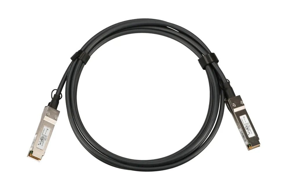 Extralink EX.15807 câble InfiniBand et a fibres optiques QSFP+ Noir