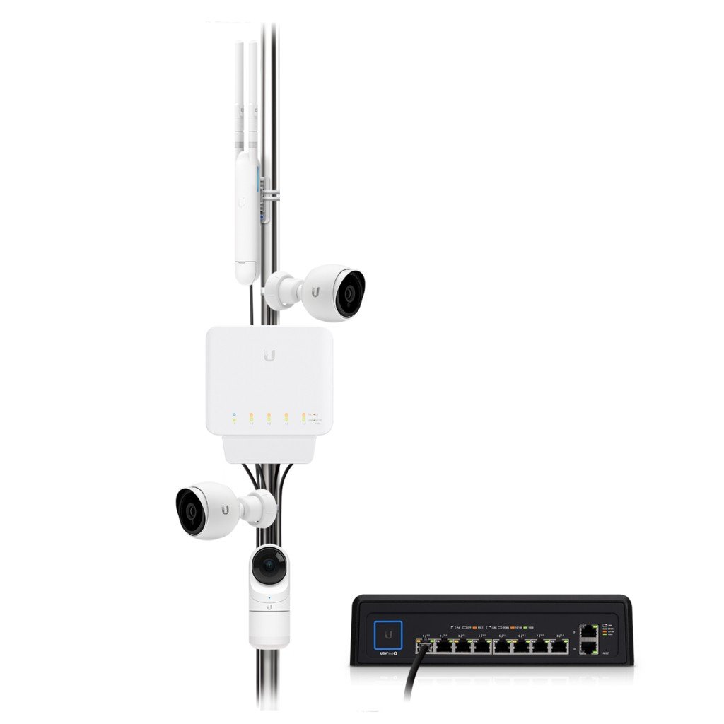 Ubiquiti USW-FLEX-3 Networks UniFi Switch Flex (3-pack) Géré L2 Gigabit Ethernet (10/100/1000) Connexion Ethernet, supportant l'alimentation via ce port (PoE) B