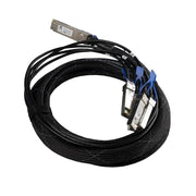 Mikrotik XQ+BC0003-XS+ câble d'InfiniBand 3 m QSFP28 4x SFP28 Noir, Chrome