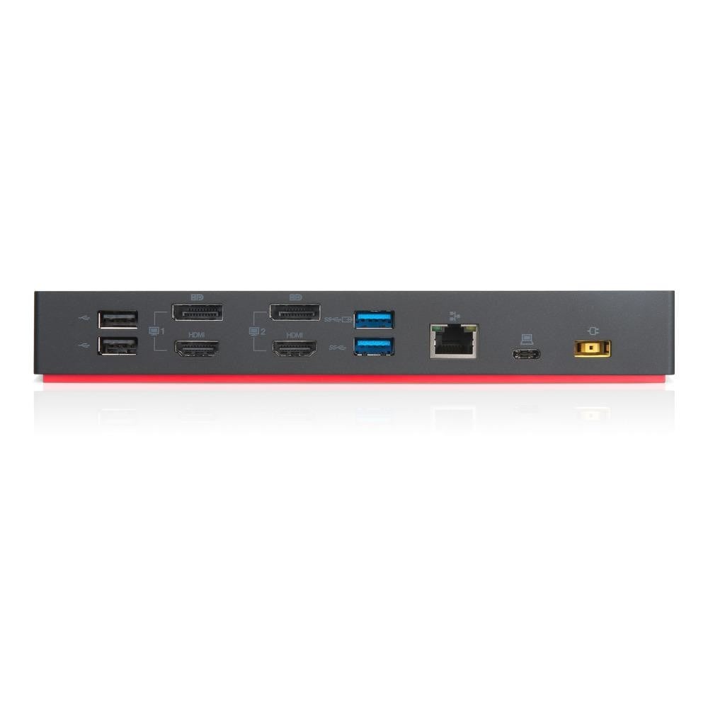 Lenovo 40AF0135DK ThinkPad Station d'accueil hybride USB-C avec Ethernet et alimentation