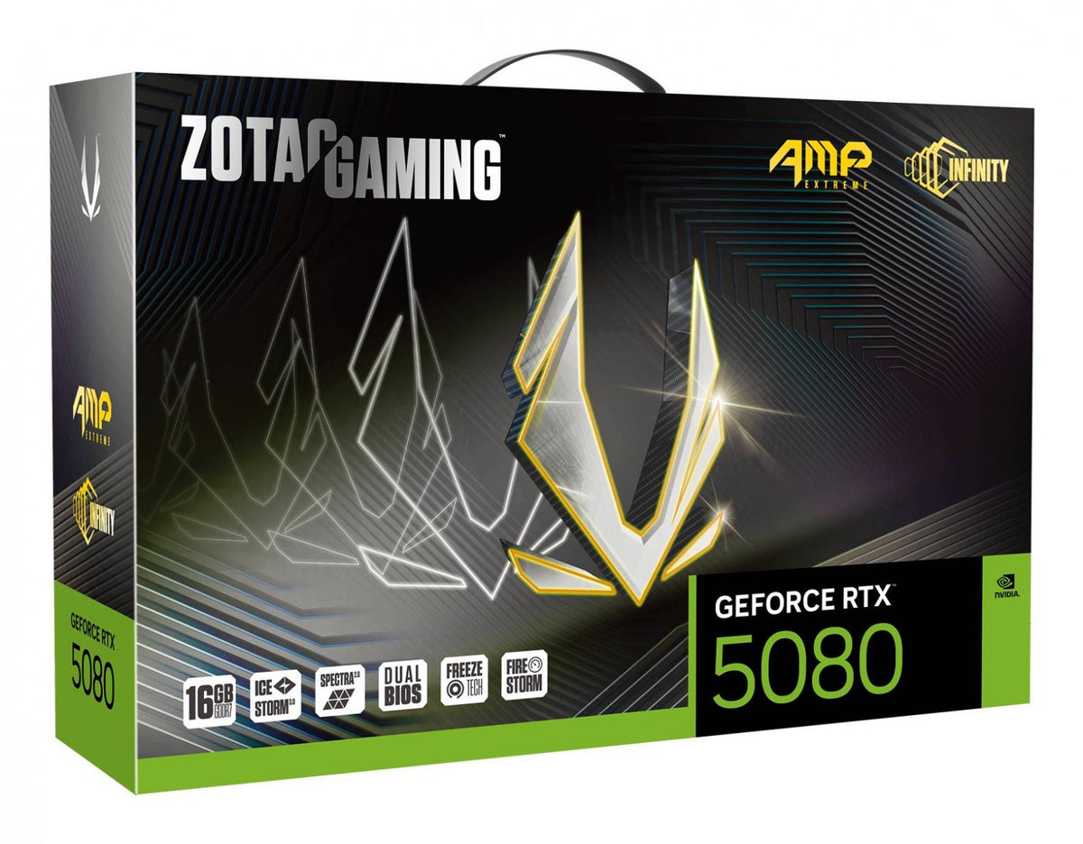 Zotac GeForce RTX 5080 AMP Extreme Infinity 16GB GDDR7 DLSS4