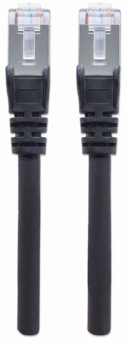 Intellinet 740814 câble de réseau Noir 2 m Cat7 S/FTP (S-STP)
