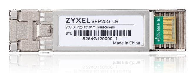 Zyxel SFP25G-LR-ZZ0101F module émetteur-récepteur de réseau Fibre optique 25000 Mbit/s SFP28 1310 nm