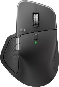 Logitech 910-007562 MX Master 4 Souris Laser Sans Fil Droitiere Graphite 8000 DPI