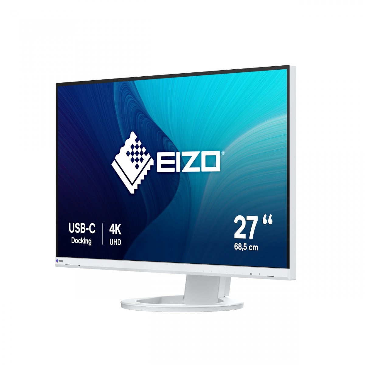 "EIZO EV2740S-WT Moniteur 27"" 3840x2160 IPS Blanc USB-C, DP, HDMI, 4x USB-A"