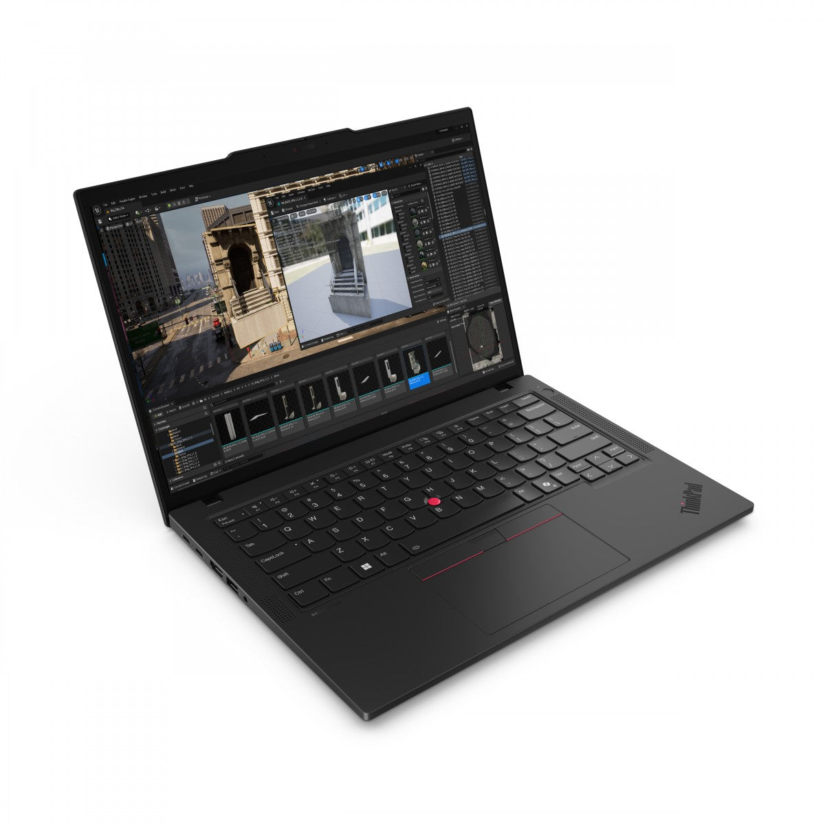 Lenovo ThinkPad P14s Gen5 AMD 14'' WUXGA 400N Touch AMD Ryzen 7 Pro 8840HS 32GB RAM 1TB SSD FPR SCR Keyboard backlit German W11P 3YC