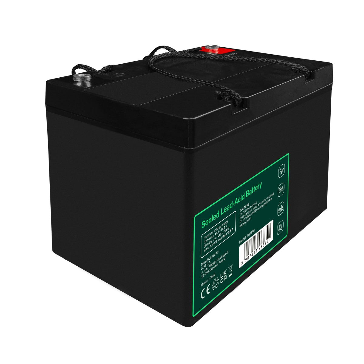 Green Cell AGM56 batterie de véhicule Mat de verre absorbé 50 Ah 12 V