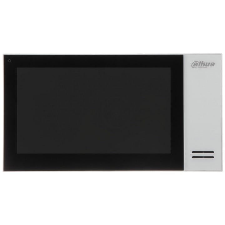 "Dahua VTH2421FW-P 7"" moniteur IP a écran tactile, 1024x600, PoE, intégration d'alarme, 8 Go de stockage"