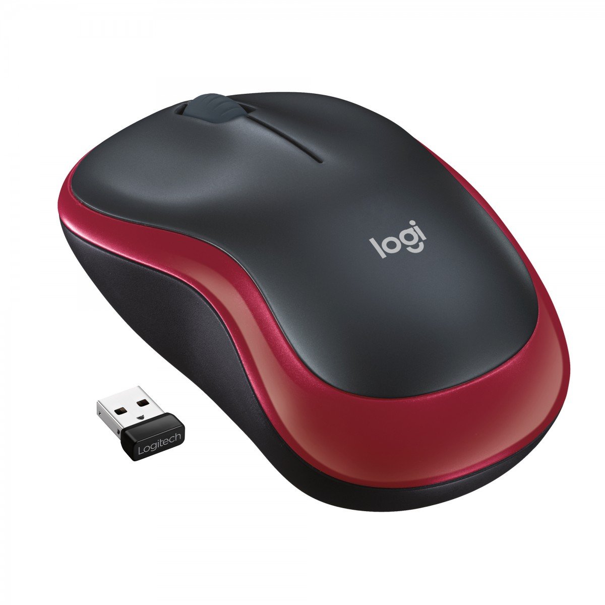 Wireless Mouse M185 Red EER