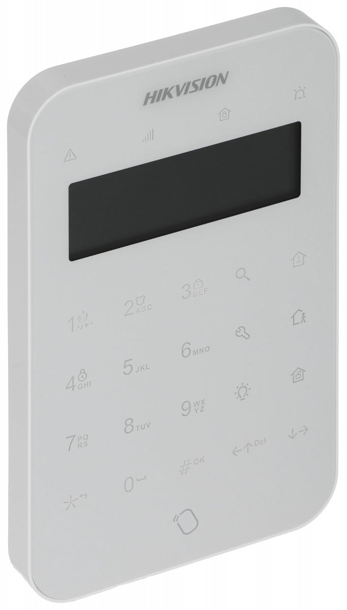 Hikvision DS-PK1-LT-WE dispositif de sécurité 868MHz communication bidirectionnelle écran LCD