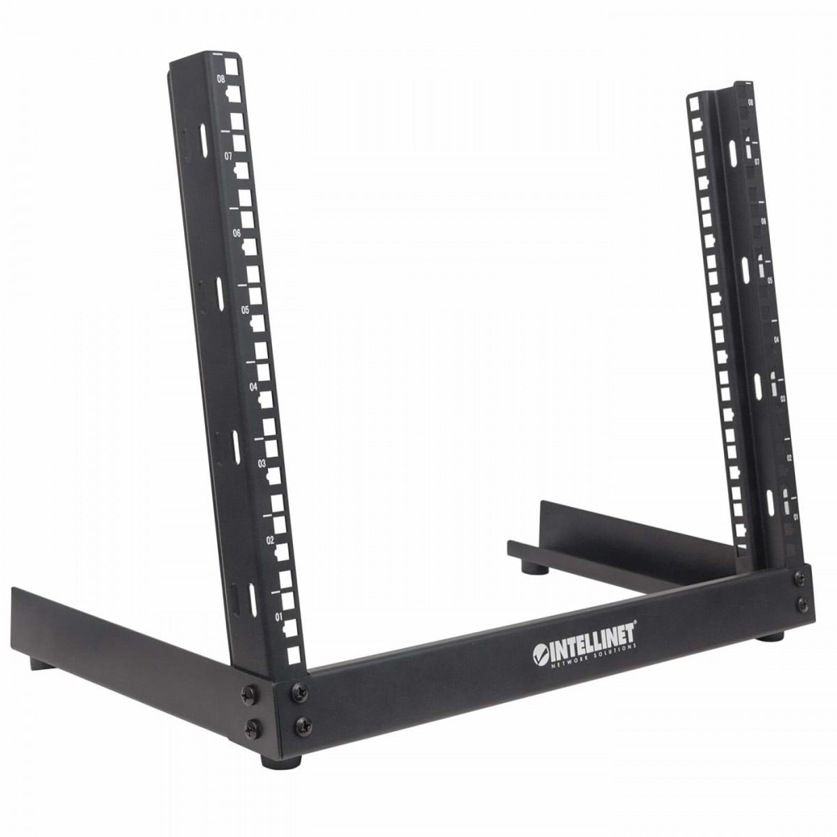 Intellinet 714648 étagere 8U Rack autonome Noir
