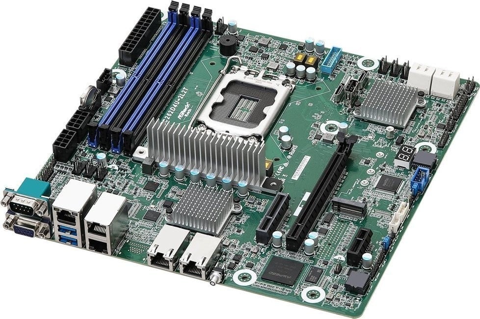 ASRock EC262D4U-2L2T, 1xSKT LGA 1700, Intel E-2400, C262, SATA, NVMe, 1xM.2, 2x10GbE, 2xGbE, IPMI