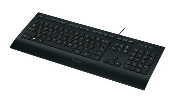 Logitech K280e for Business clavier Bureau USB QWERTY Nordique Noir