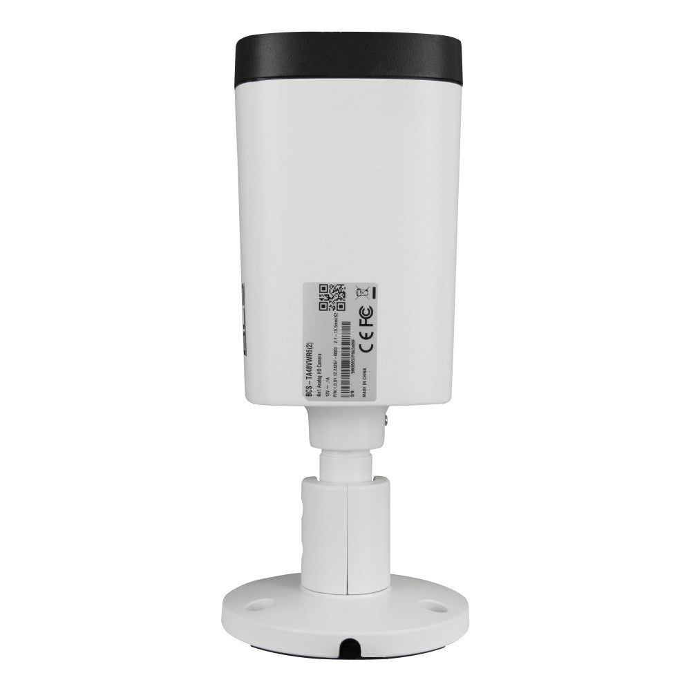 BCS BCS-TA48VWR6(2) Caméra tubulaire 8MP avec zoom motorisé et IR 60m, IP67