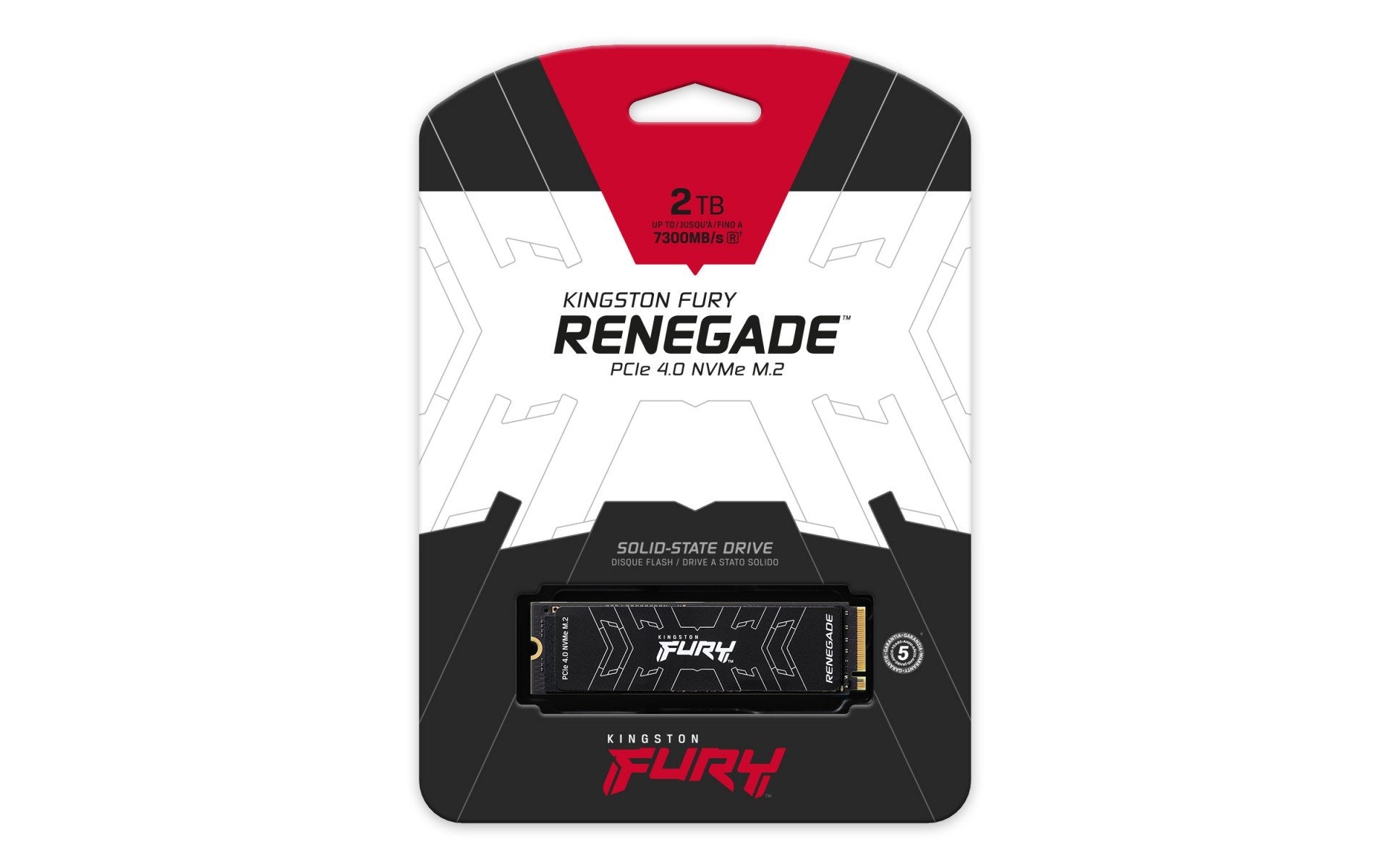 2TB FURY Renegade PCIe 4.0 NVMe M.2 SSD