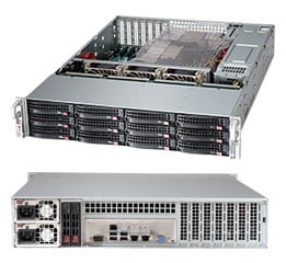 Supermicro 826BAC4-R920LPB Support Noir 920 W
