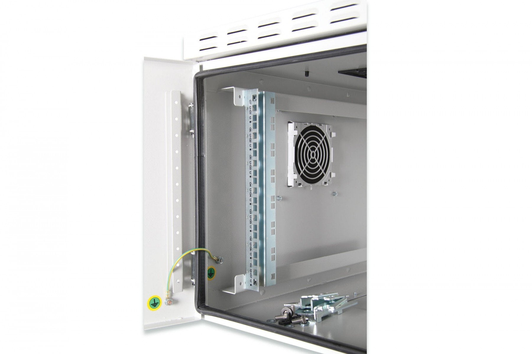 Digitus DN-19 07U-6/6-I-OD étagere Rack monté sur le mur Gris