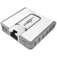 Mikrotik mAP lite Blanc Connexion Ethernet, supportant l'alimentation via ce port (PoE)