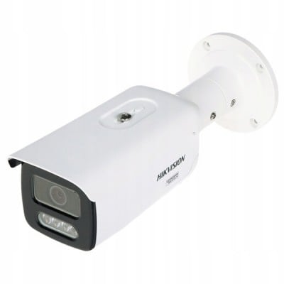 Hikvision DS-2CD2T87G3-LIS2UY/SL 2.8mm PL 8 MP Lumiere Hybride Intelligente avec ColorVu Caméra Réseau Fixe Bullet (interface polonaise uniquement)