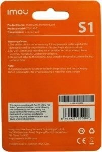 Imou ST2-256-S1 Carte mémoire microSD 256 Go