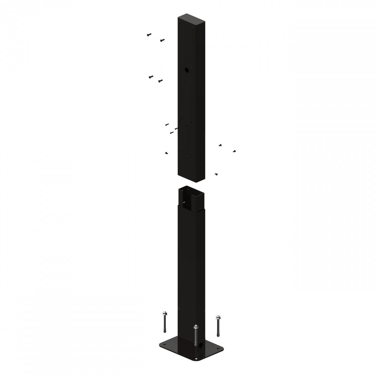 Green Cell EVGCAKHP1 HabuDen Post Poteau de montage pour borne de recharge EV HabuDen Wallbox
