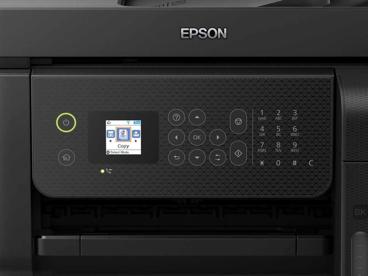 EPSON EcoTank ET-4800 MFP colour inkjet refillable A4 10ppm Print 100sheets USB LAN Wi-Fi Black