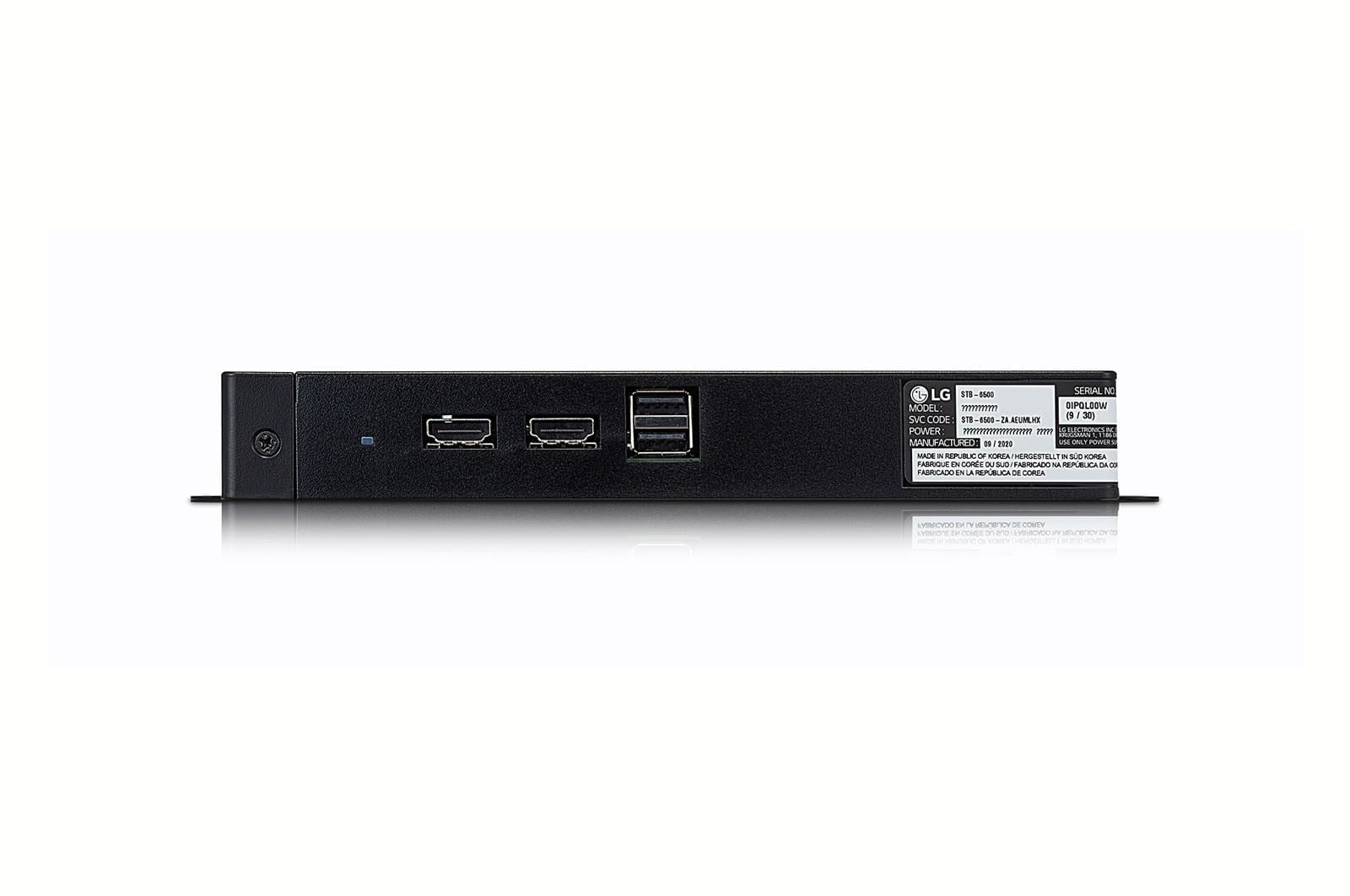 LG STB-6500 boîtier de télévision intelligent Noir Full HD+ Wifi Ethernet/LAN