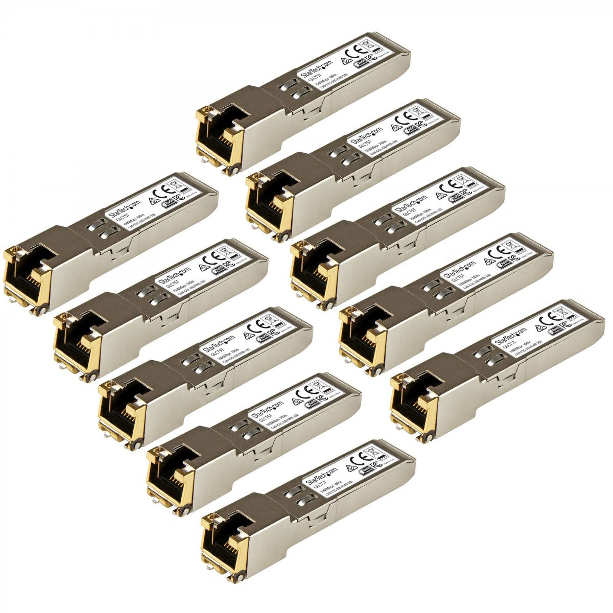 StarTech.com Gigabit RJ45 Copper SFP - 1