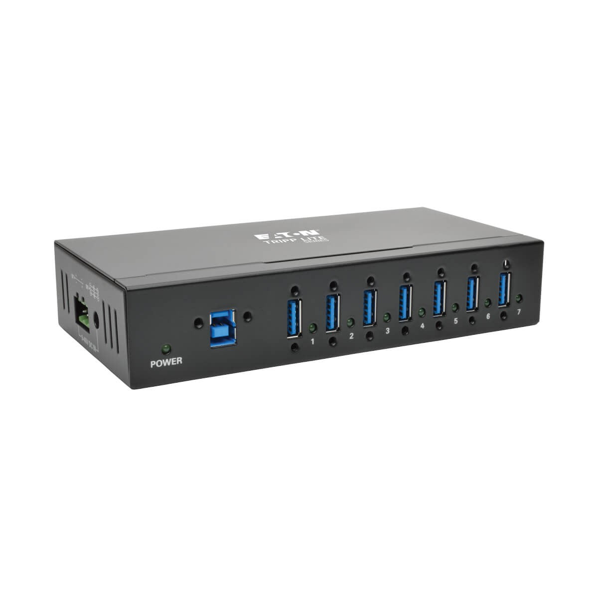Eaton Tripp Lite 7-Port Industrial-Gra