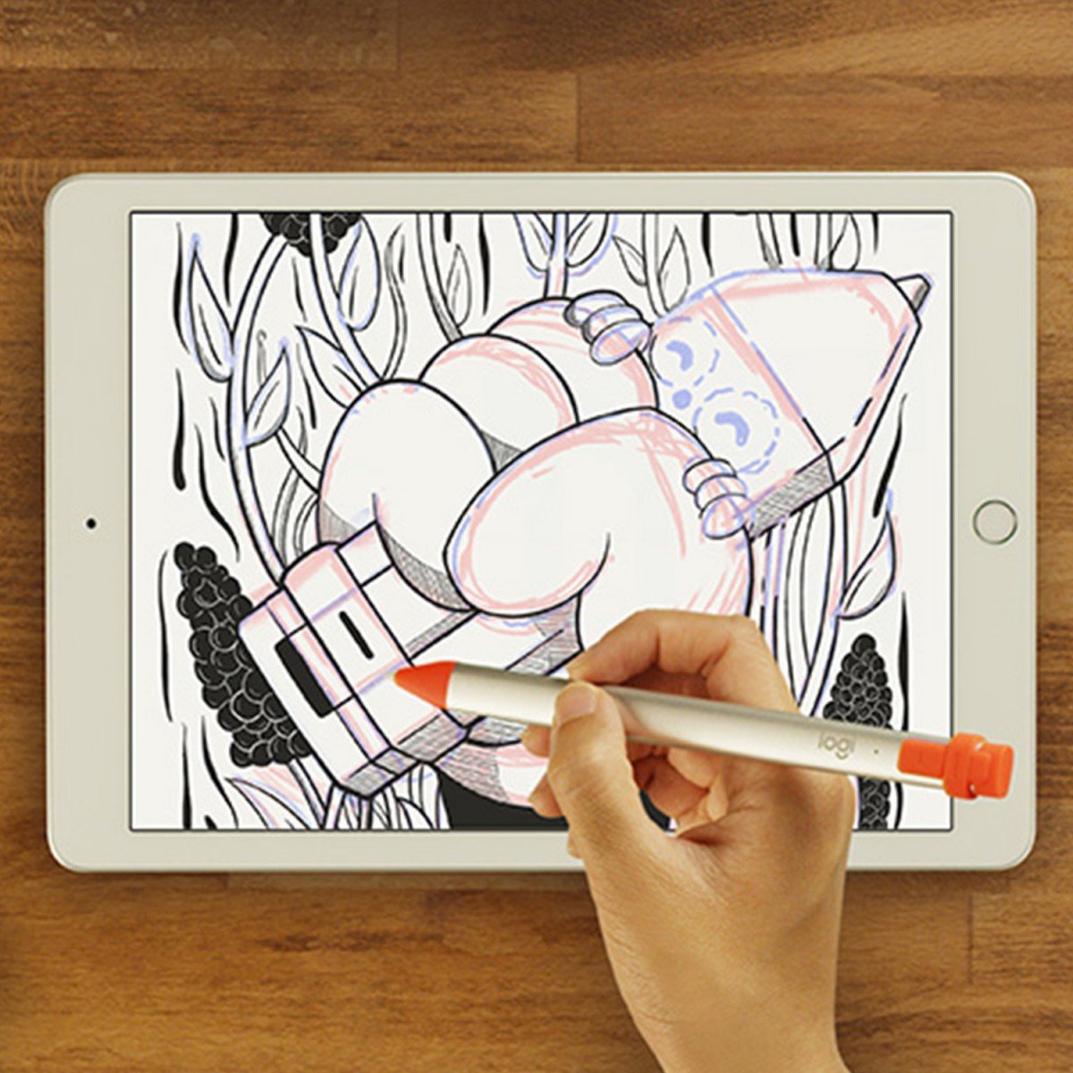 LOGITECH Crayon Digital pen wireless intense sorbet
