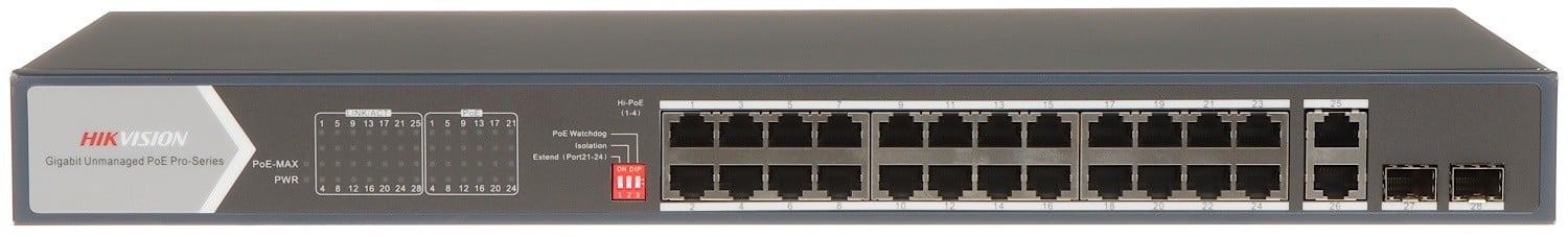 Hikvision DS-3E0528HP-E Commutateur Hi-PoE