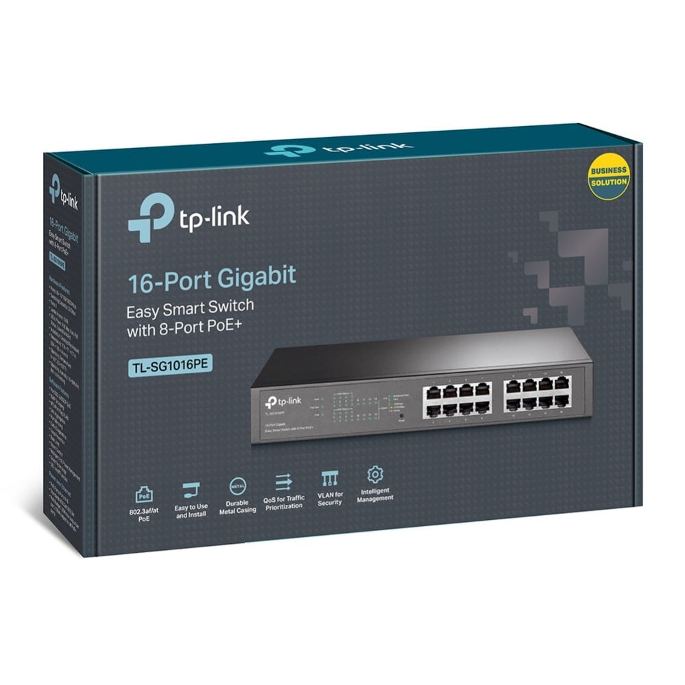 16-Port Gigabit Desktop/Rackmount Switch