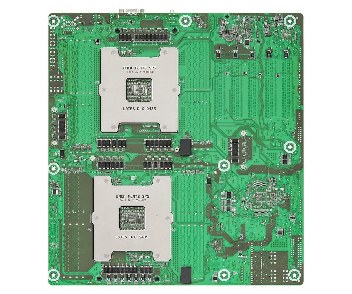 ASRock TURIN2D16-2T, 2xSKT, LGA 6096, AMD EPYC 9005, SoC, SATA, NVMe, 1xM.2, 2x10GbE, IPMI