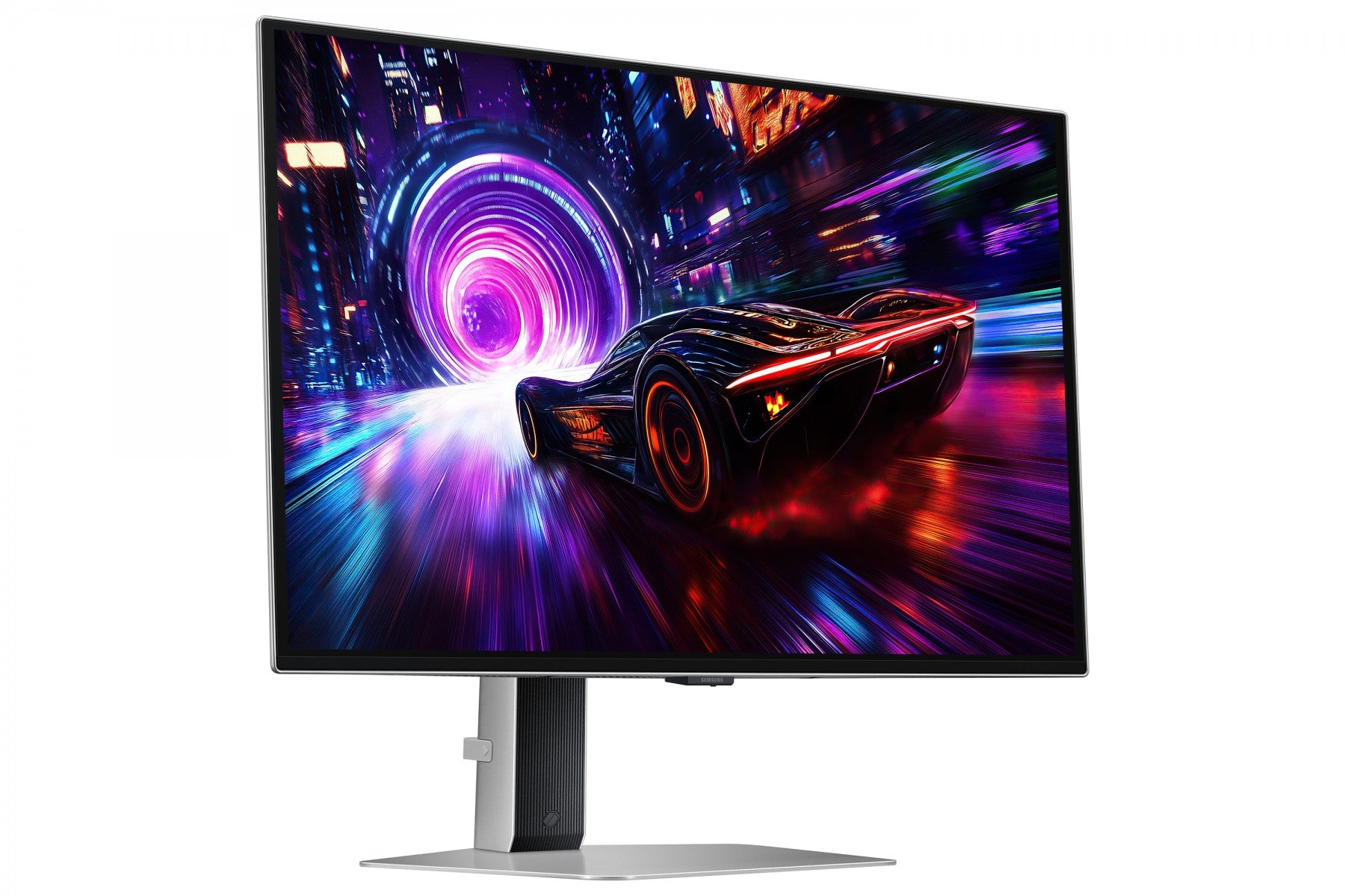 "Samsung G81SF écran plat de PC 68,6 cm (27"") 3840 x 2160 pixels 4K Ultra HD OLED Argent"