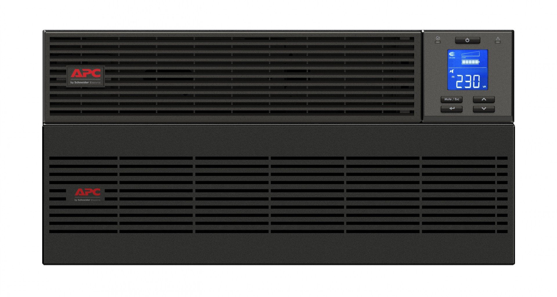 APC Easy UPS SRV SRV6KRILRK UPS Rack AC 220-240V 6000Watt 6000VA 1-phase USB RS-232 oc 1 2U with Rail Kit External Battery Pack
