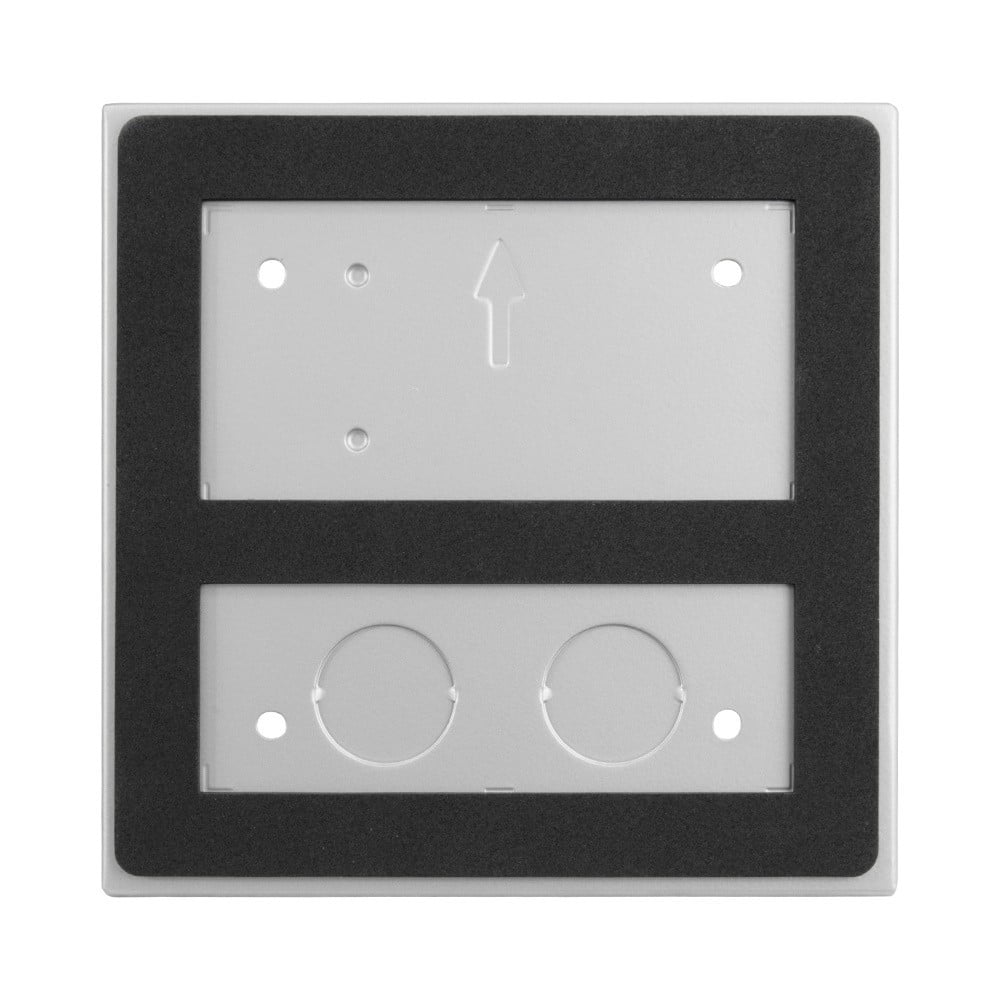BCS BCS-PN11-N Boîtier de montage en surface avec toit pour interphone vidéo argenté