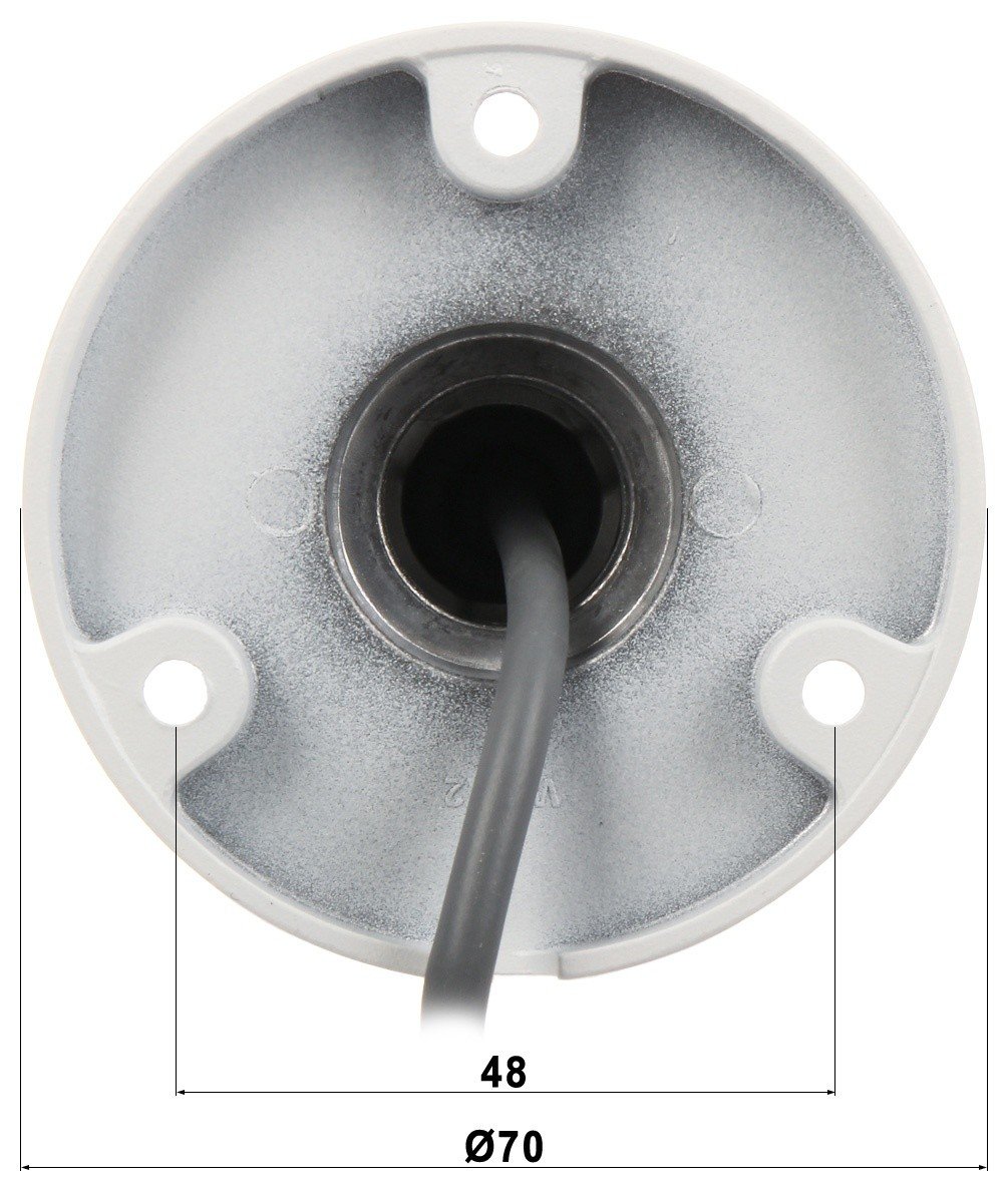 Hikvision DS-2CE17K0T-LFS(2.8mm) 3K Caméra Bullet Audio a Lumiere Hybride Intelligente Fixe