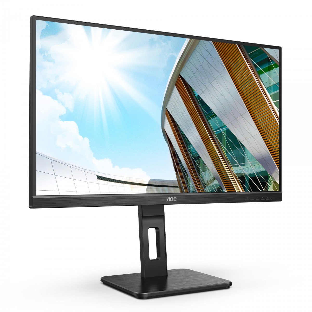 "AOC U27P2CA écran plat de PC 68,6 cm (27"") 3840 x 2160 pixels 4K Ultra HD LED Noir"