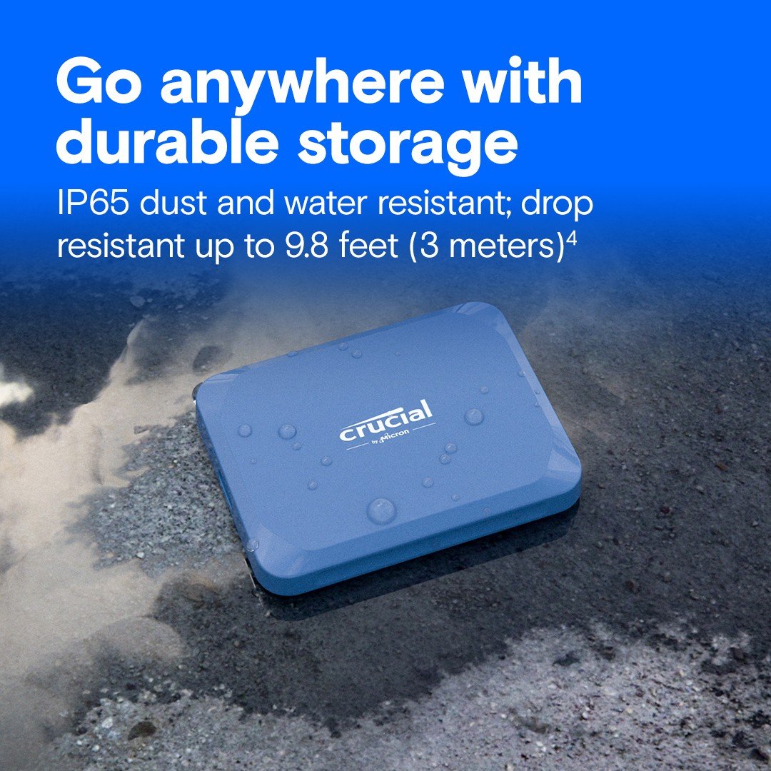 Crucial X10 4TB Portable SSD