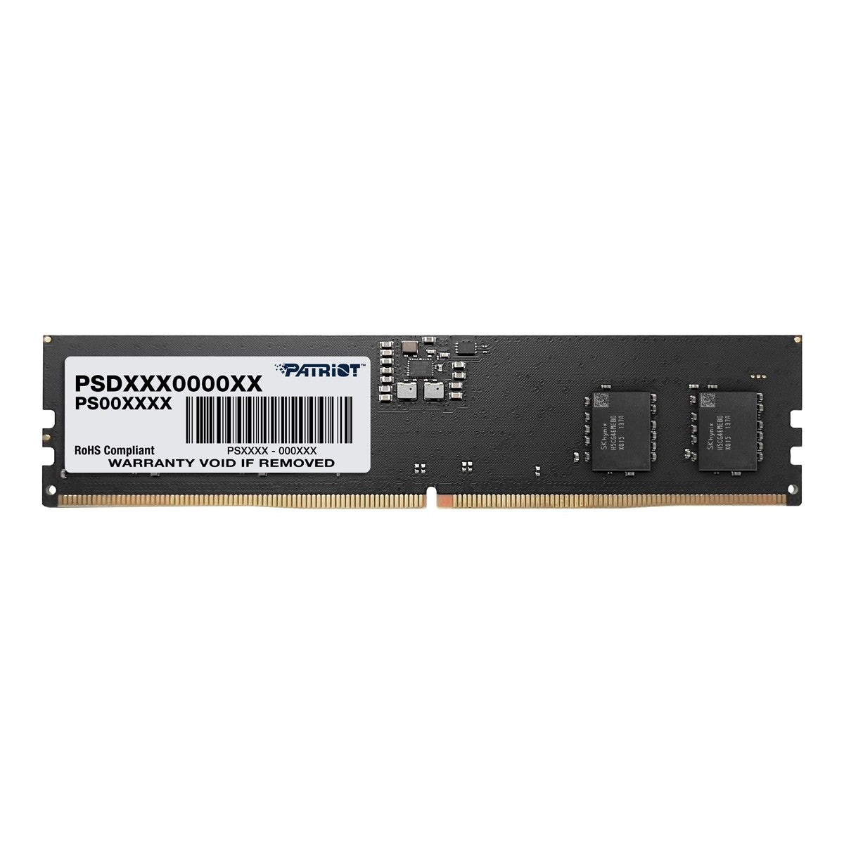 Module de mémoire Patriot Memory Signature Line PSD516G480081 16 Go 1 x 16 Go DDR5 ECC
